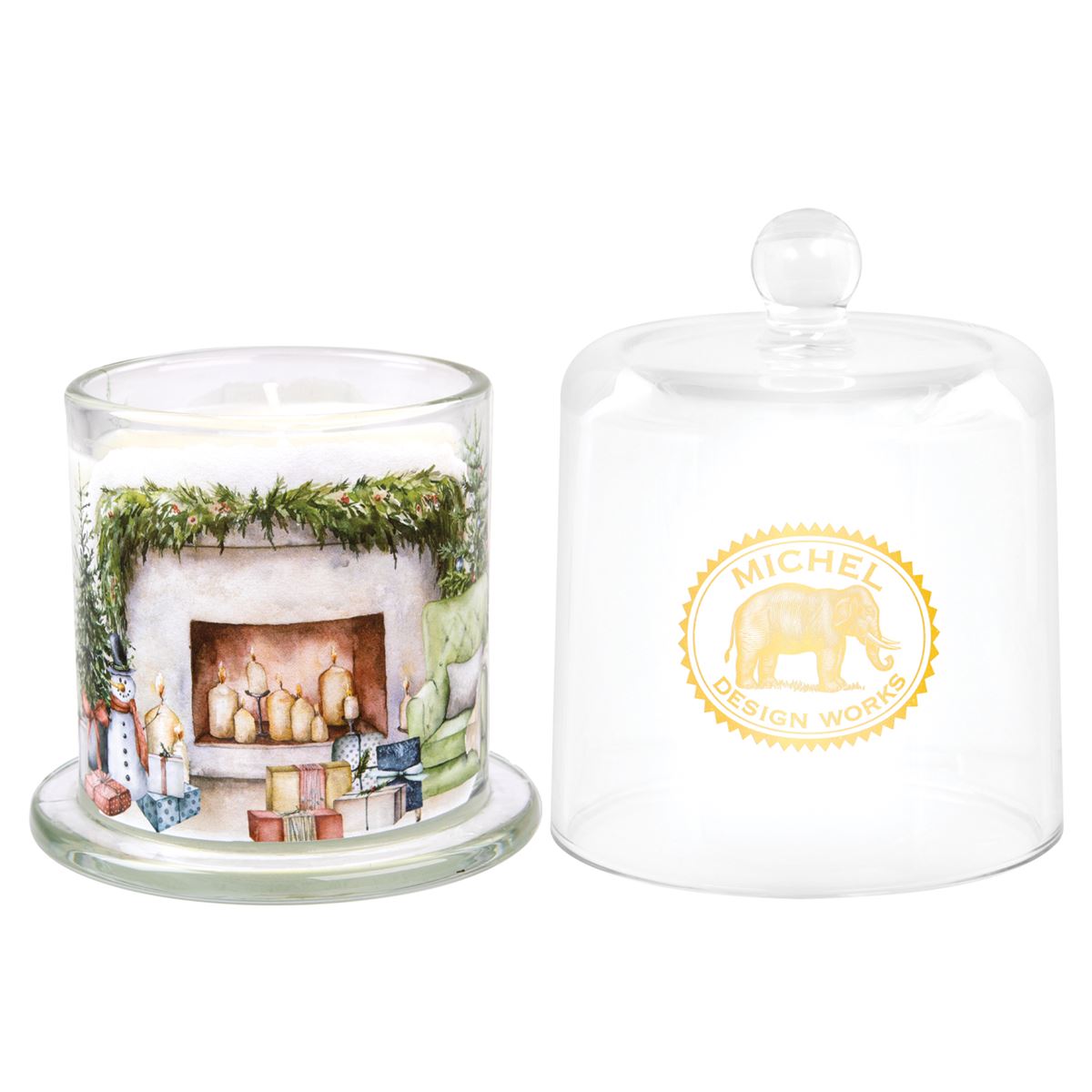 Michel Design Works Clouche Candle By The Hearth