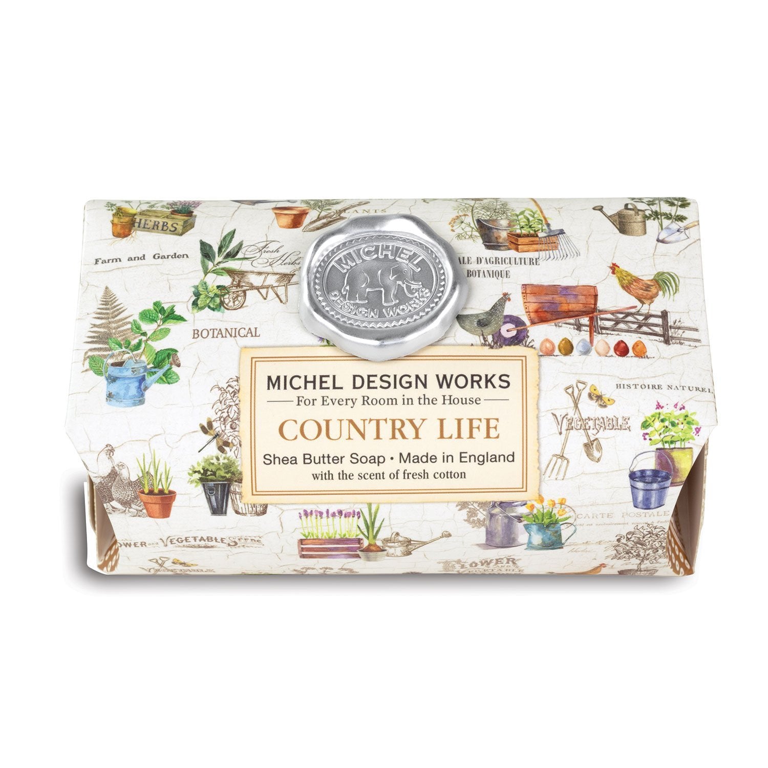 Michel Design Works Country Life Large Bath Soap Bar
