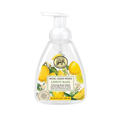 Michel Design Works Lemon Basil Foaming Body Wash