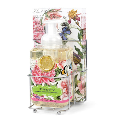 Michel Design Works Peony Foaming Hand Soap Napkin Set