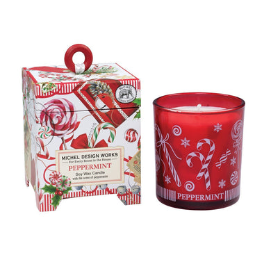 Michel Design Works Peppermint 6.5 oz. Soy Wax Candle