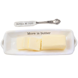 More Is Butter Dish