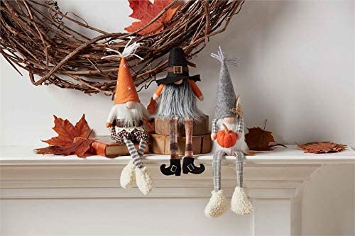 Fall Dangle Leg Gnomes