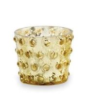 Gold Silver Mercury Votive Glass Candle Holders