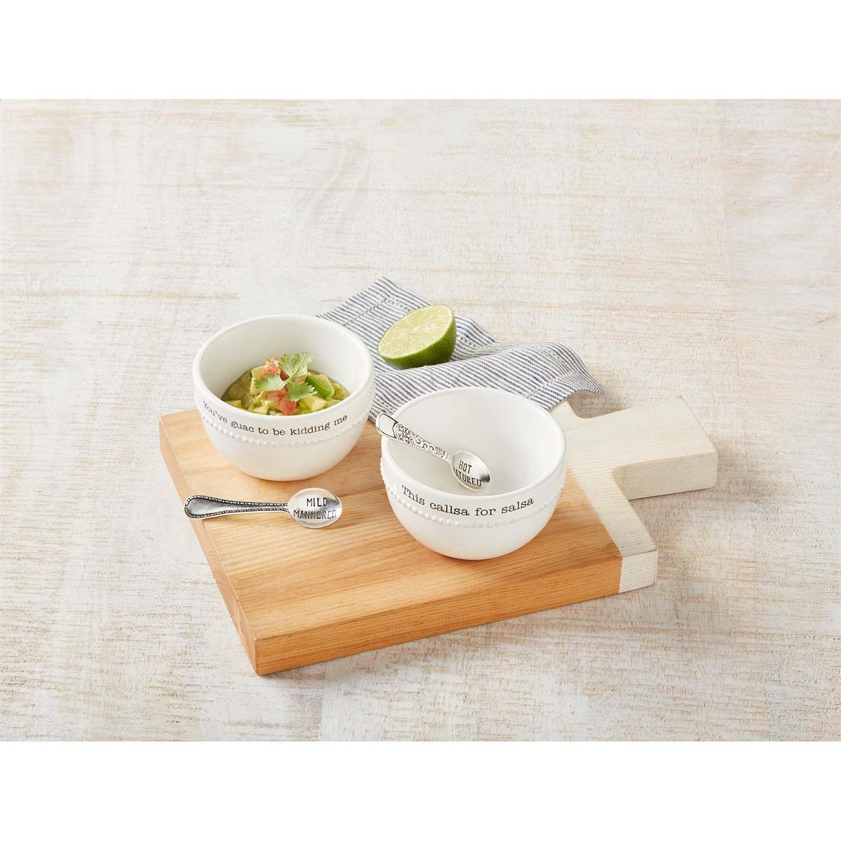 Salsa and Guac Dip Set