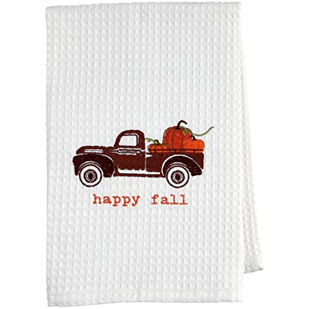 Thanksgiving Waffle Hand Towels