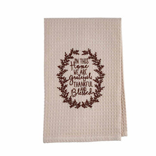 Thanksgiving Waffle Hand Towels