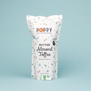 Poppy Butter Almond Toffee Popcorn