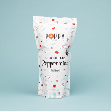 Poppy Chocolate Peppermint Popcorn