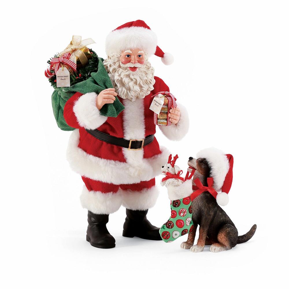 Possible Dreams Santa and His Pets Donuts for Doggies