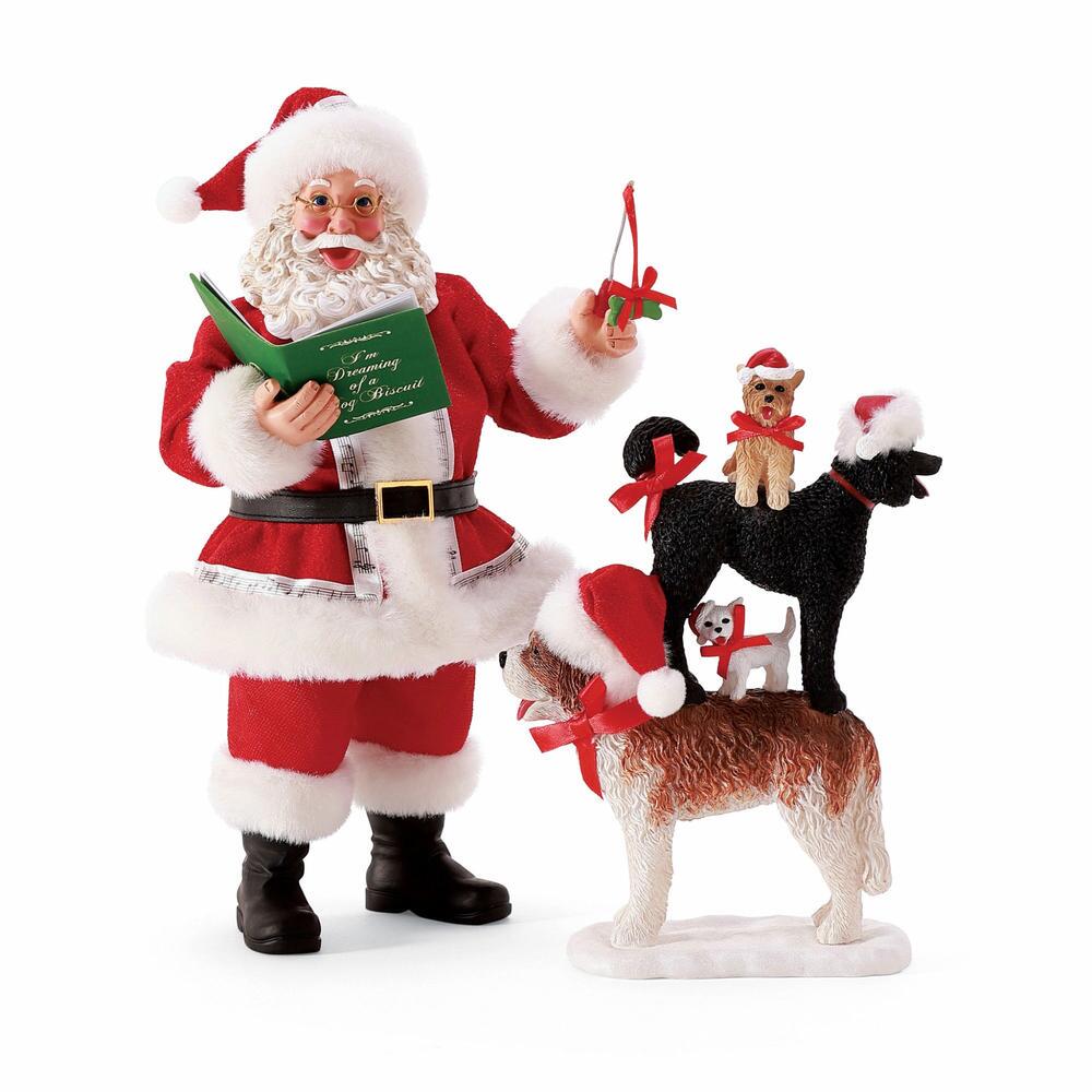 Possible Dreams Santa and His Pets Fur La La