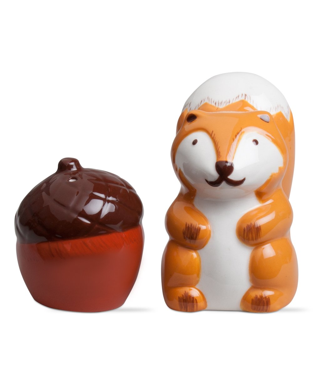Squirrel And Acorn Salt And Pepper Shaker Set