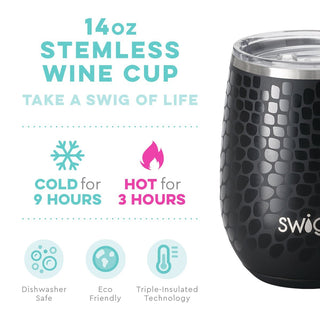 Swig 14 oz Stemless Wine Cup - Dragon Glass
