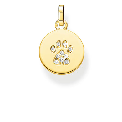 Cat Paw Pendant - Gold