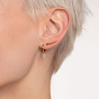 Ear Climber Dots - Gold