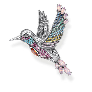 Hummingbird Pendant - Silver