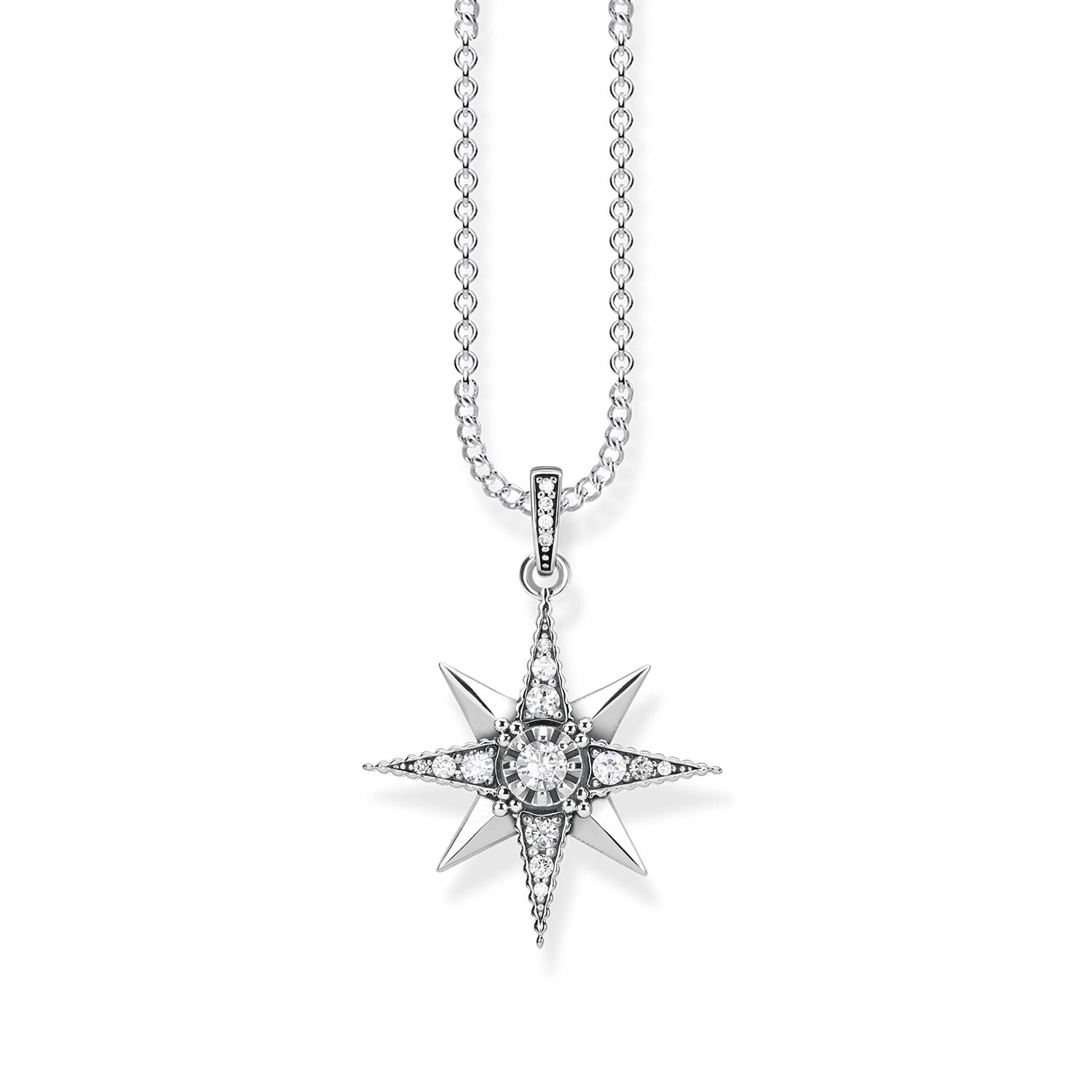 Star Necklace - Royalty Silver