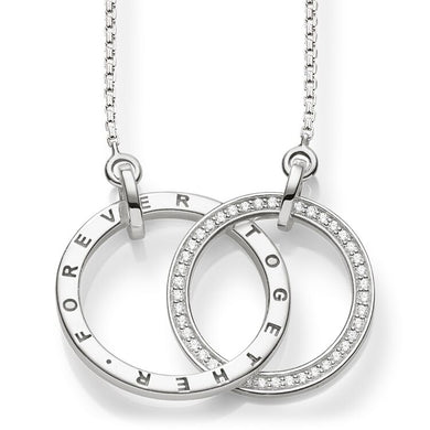Together Forever Large Necklace - Silver
