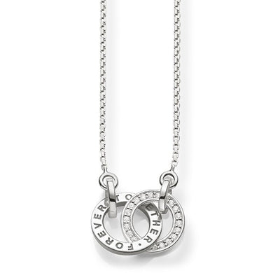 Together Forever Small Necklace - Silver