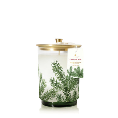 Thymes Frasier Fir Heritage Pine Needle Luminary Candle - Medium