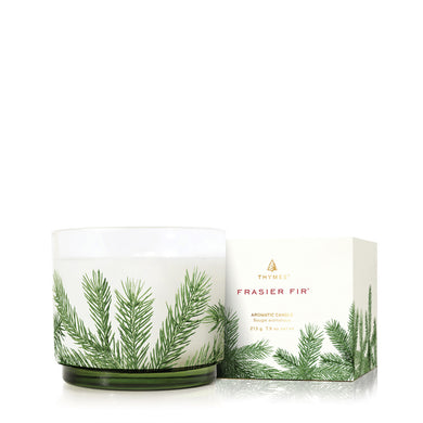 Thymes Frasier Fir Heritage Pine Needle Luminary Candle - Small