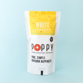 Poppy White Cheddar Popcorn