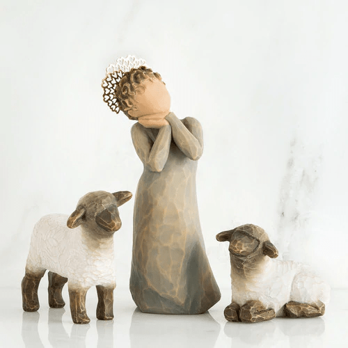 Willow Tree Nativity Little Shepherdess Figurine