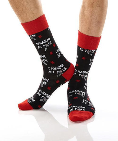Canadian As Puck - Men's Socks